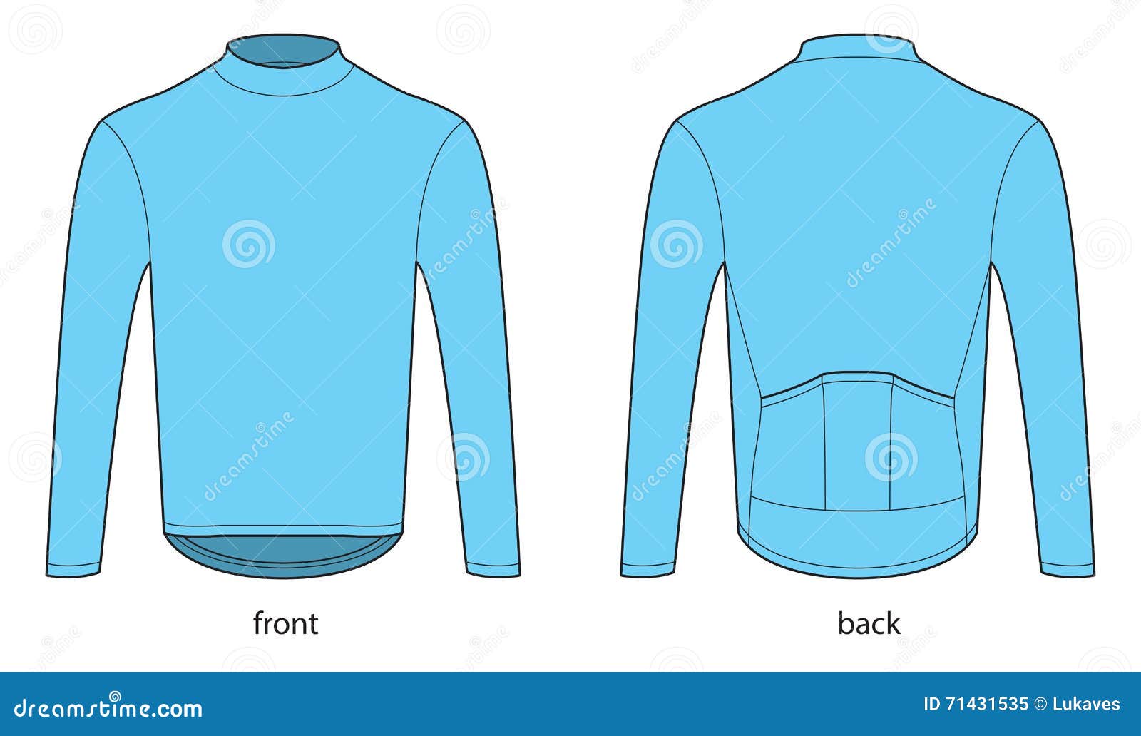 Bicycle jersey stock vector. Illustration of sweater 71431535