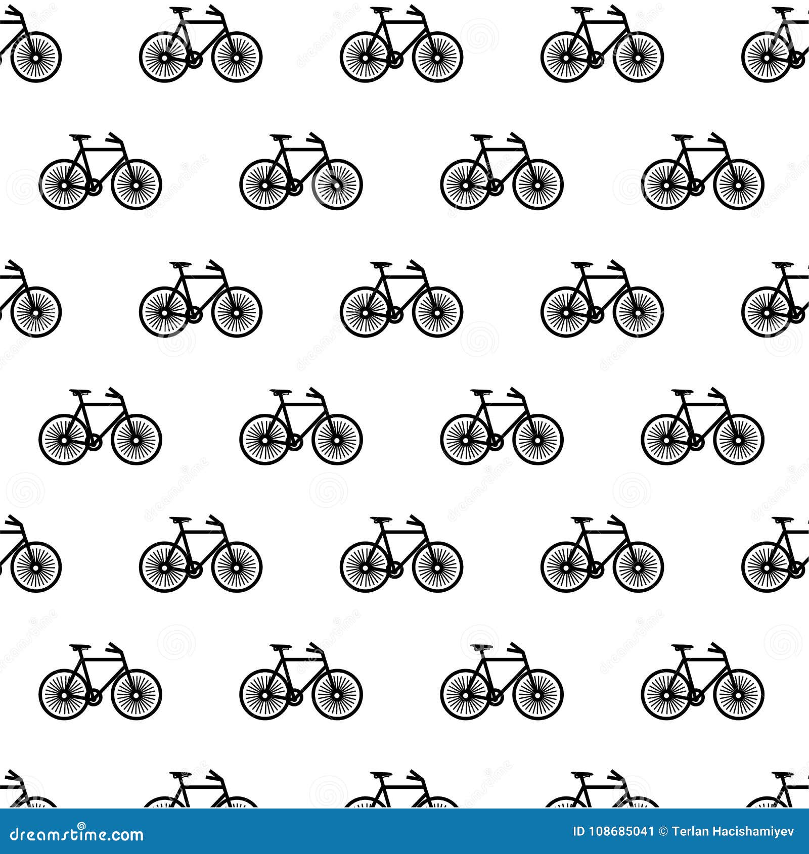 Bicycle Pattern Bike Mountain Background Theme Stock Illustration Illustration Of Bicycle Leisure 108685041