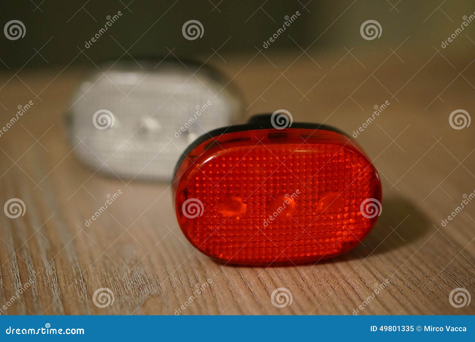 Bicycle reflectors stock image. Image of white, objects 49801335