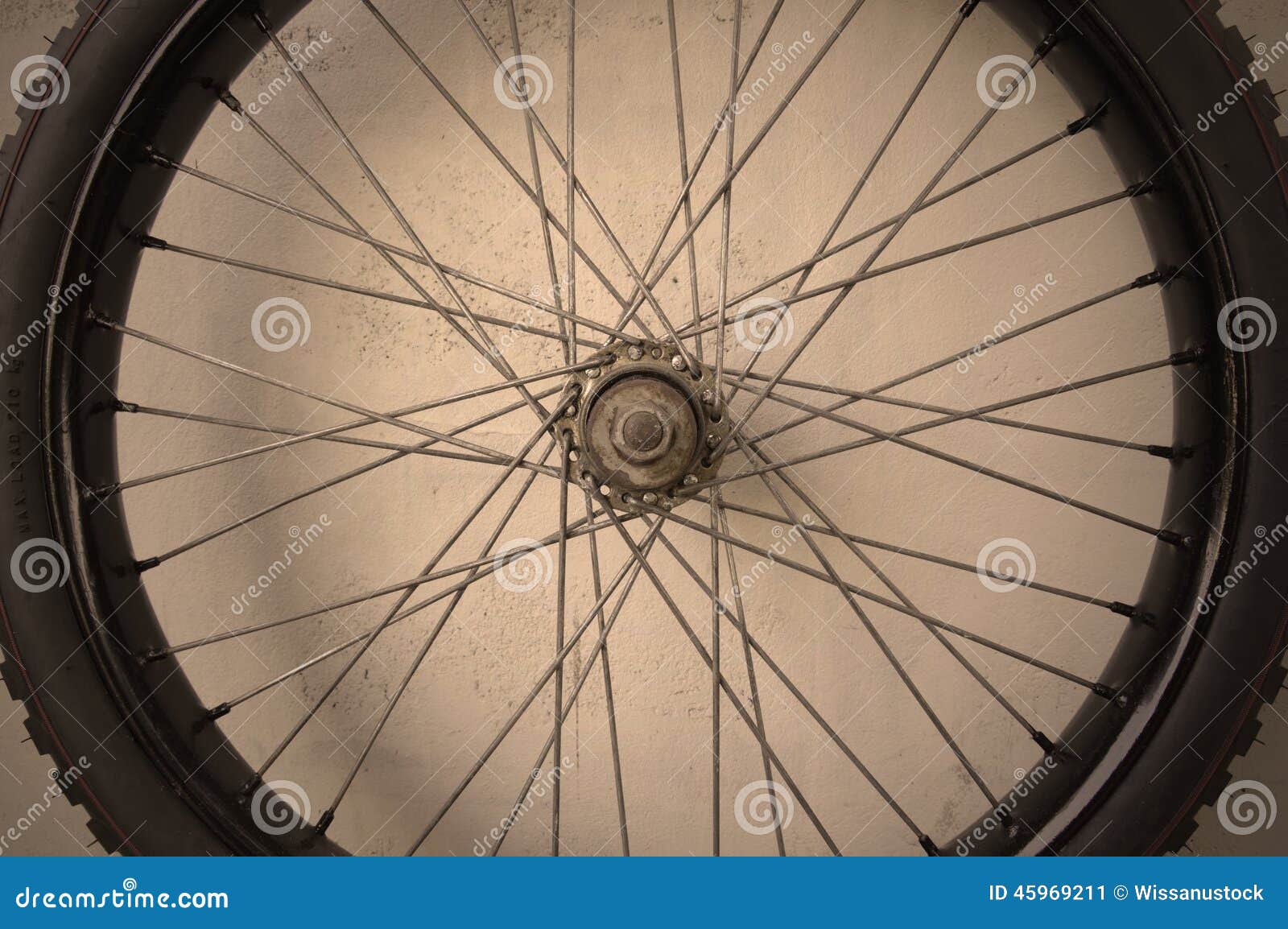 Bicycle spoke wheel stock image. Image of sport, white 45969211