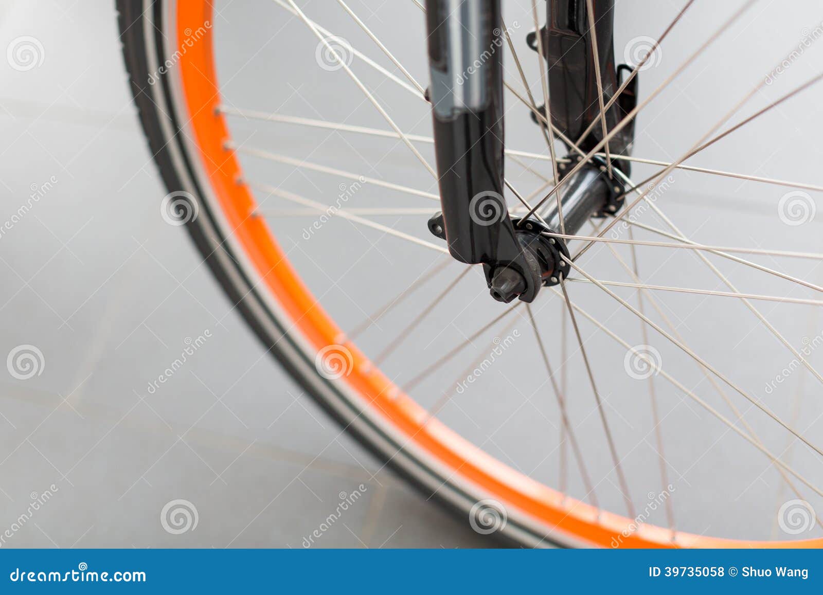 bicycle tire and spoke wheel