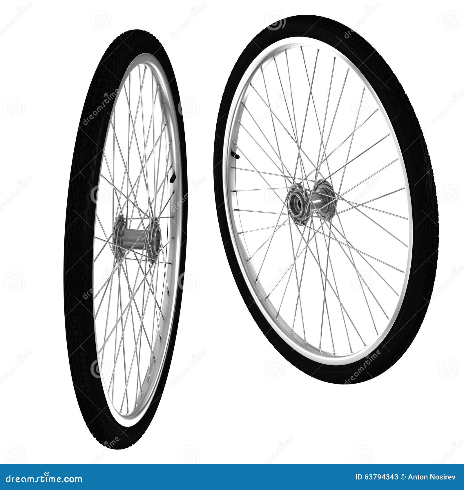 Bicycle wheel stock illustration. Illustration of isolated 63794343