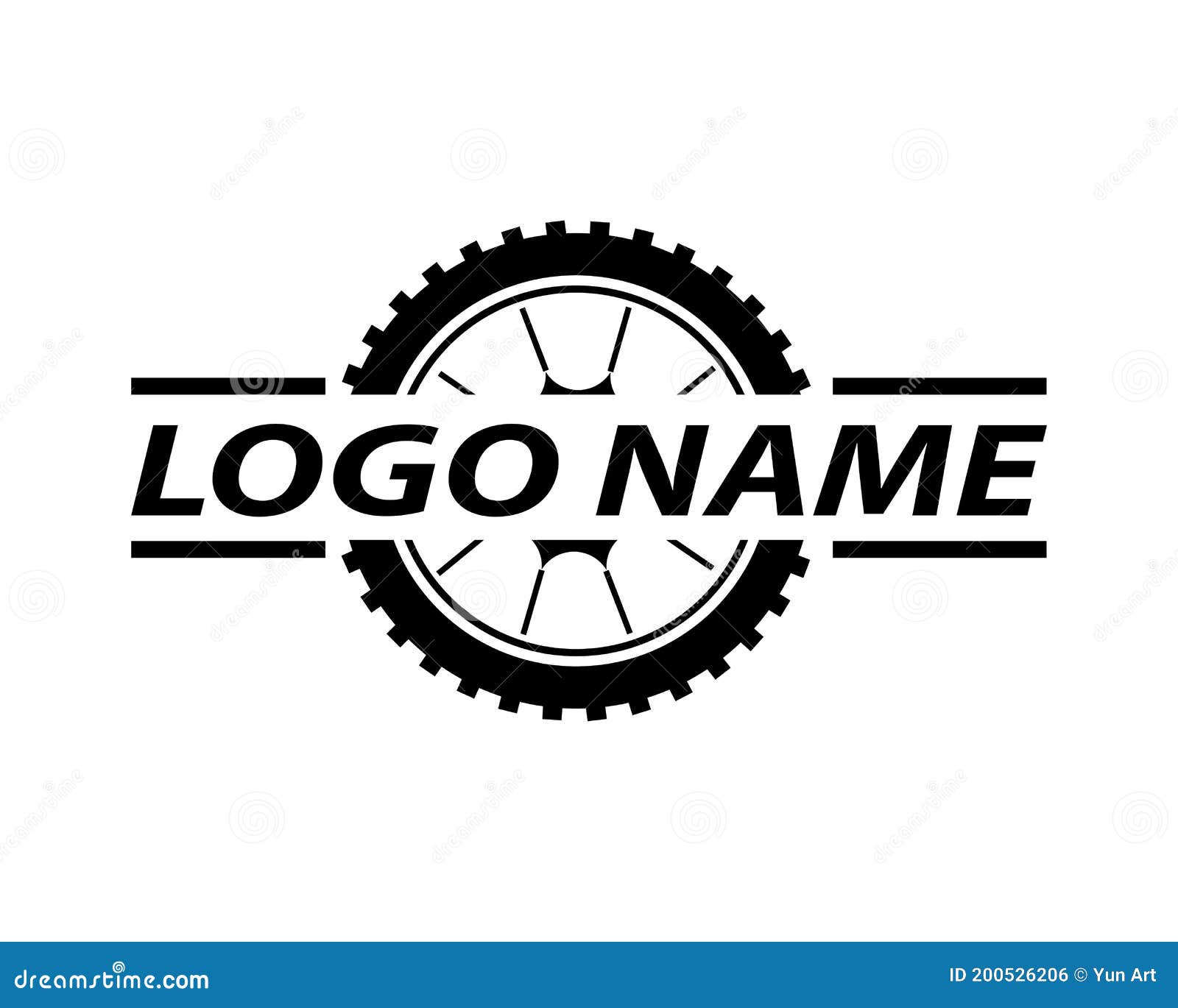 Bicycle Wheel Logo Template Vector Stock Illustration Illustration of creative, healthy 200526206