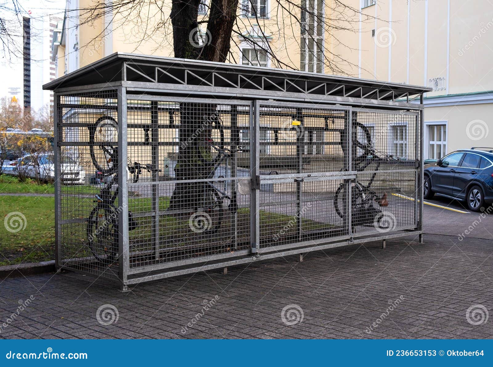 bicycle cage storage