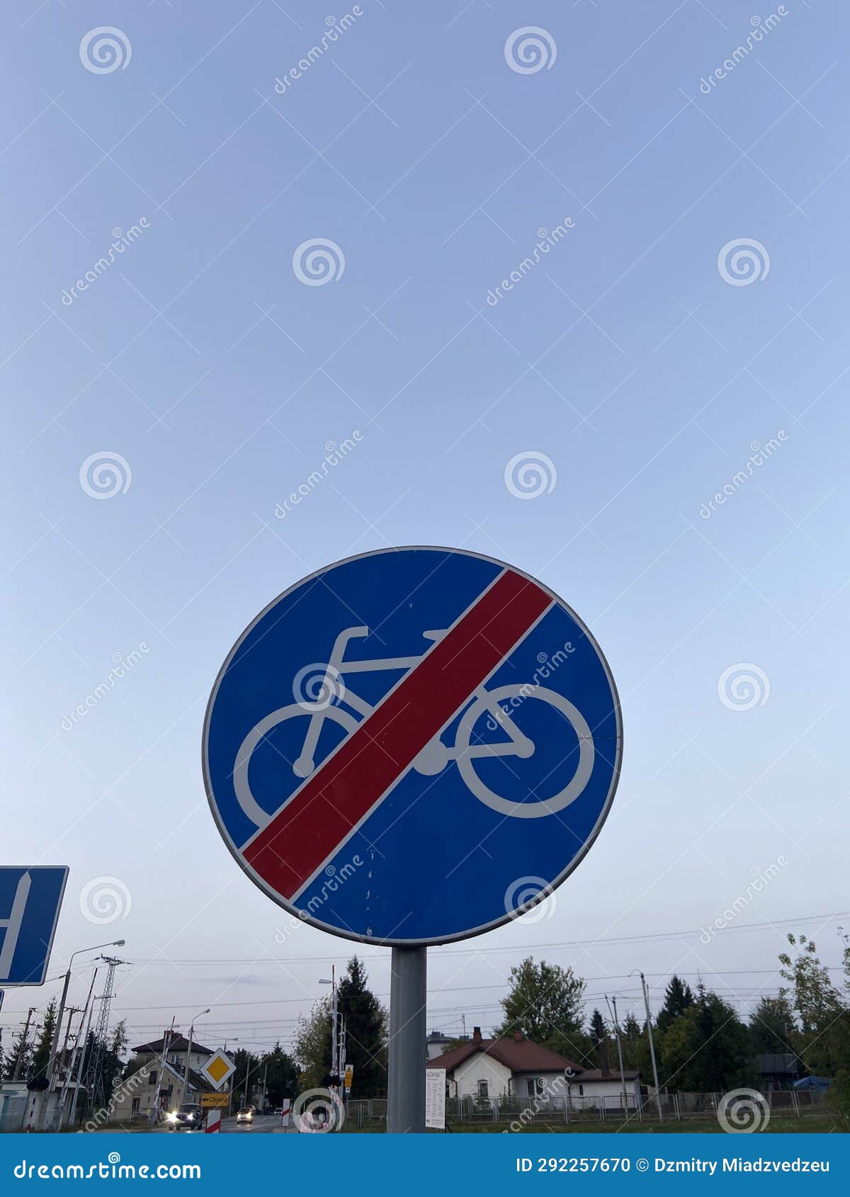 Bicycles are Prohibited. Road Sign Stock Photo Image of road, symbol