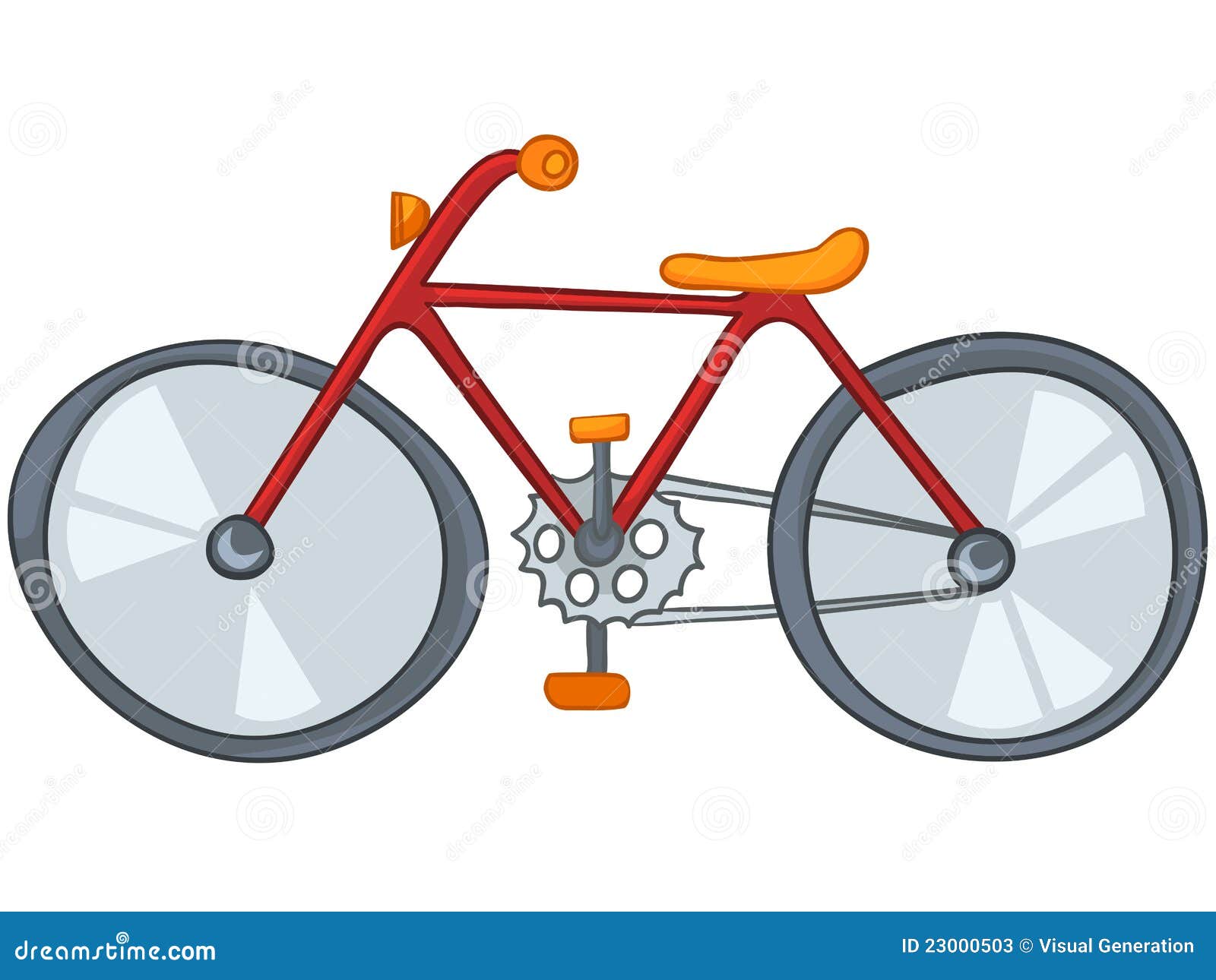 bicyclette dessin animé