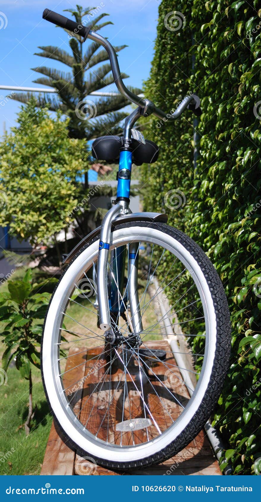 bicyclette bleu ciel velo