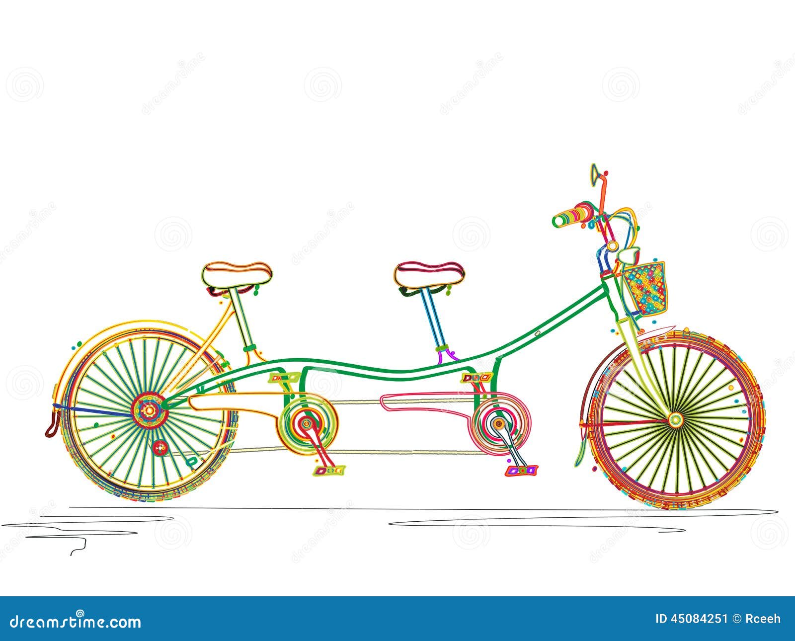 bicyclette tandem