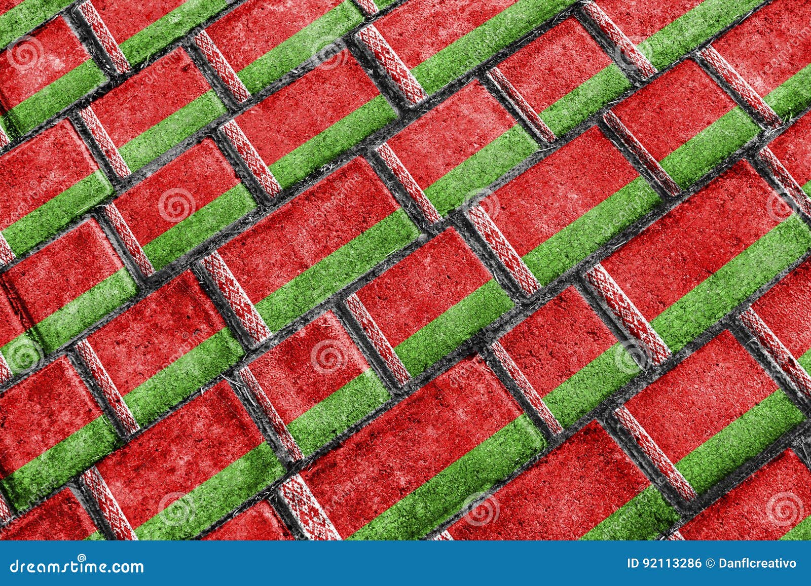 bielorrusia flag urban grunge pattern