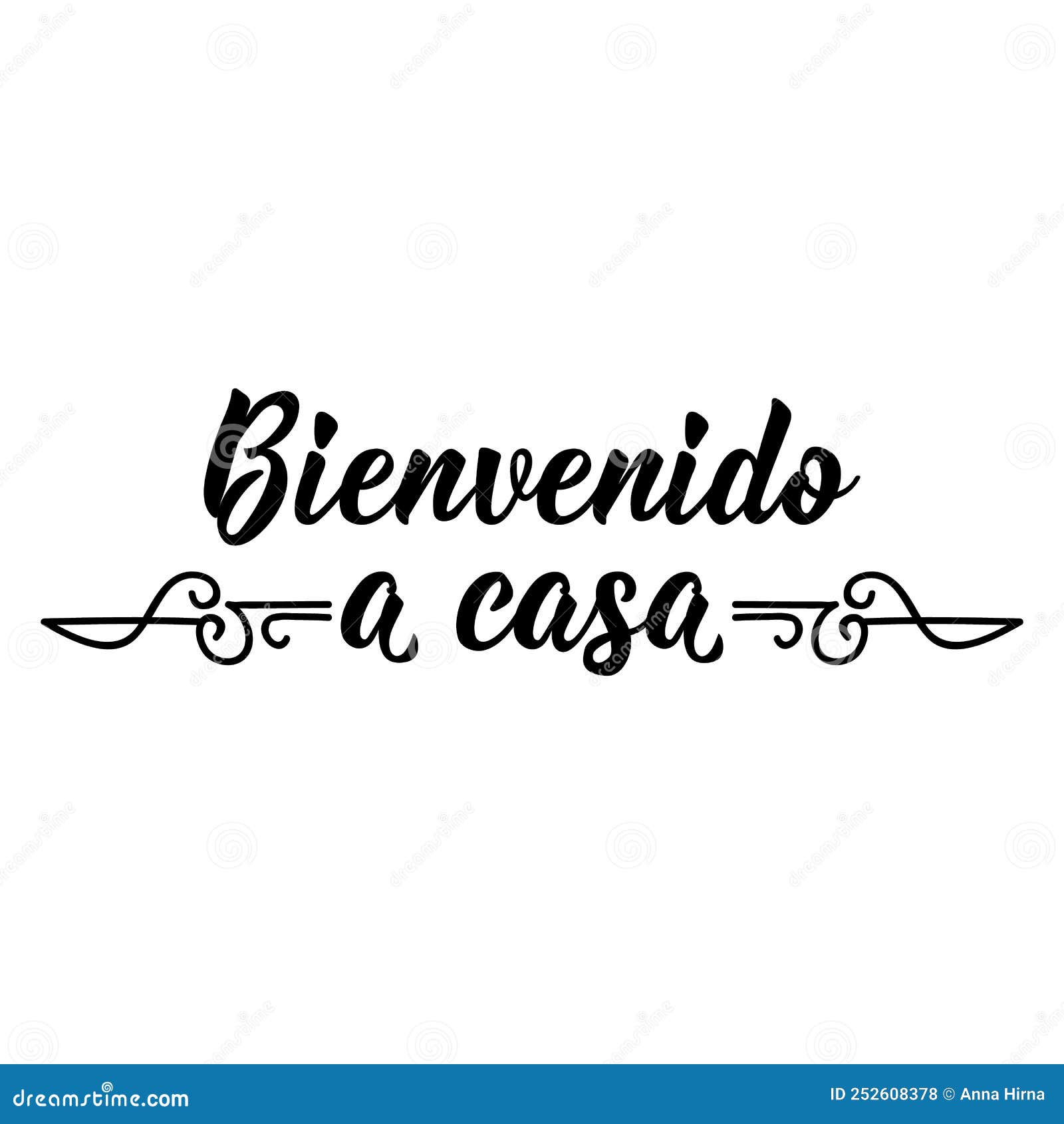 Bienvenido, Welcome Spanish Text - Lettering Vector Illustration Royalty  Free SVG, Cliparts, Vectors, and Stock Illustration. Image 97466801.