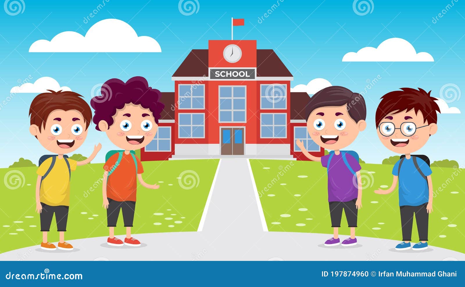 Bienvenidos De Vuelta a La Escuela Para Niños Frente a La Ilustración Del Vector De Dibujos Animados De La Escuela Ilustración del Vector - Ilustración de aprenda, petate: 197874960 Bienvenidos De Vuelta a La Escuela Para Niños Frente a La Ilustración Del Vector De Dibujos Animados De La Escuela Ilustración del Vector - Ilustración de aprenda, petate: 197874960