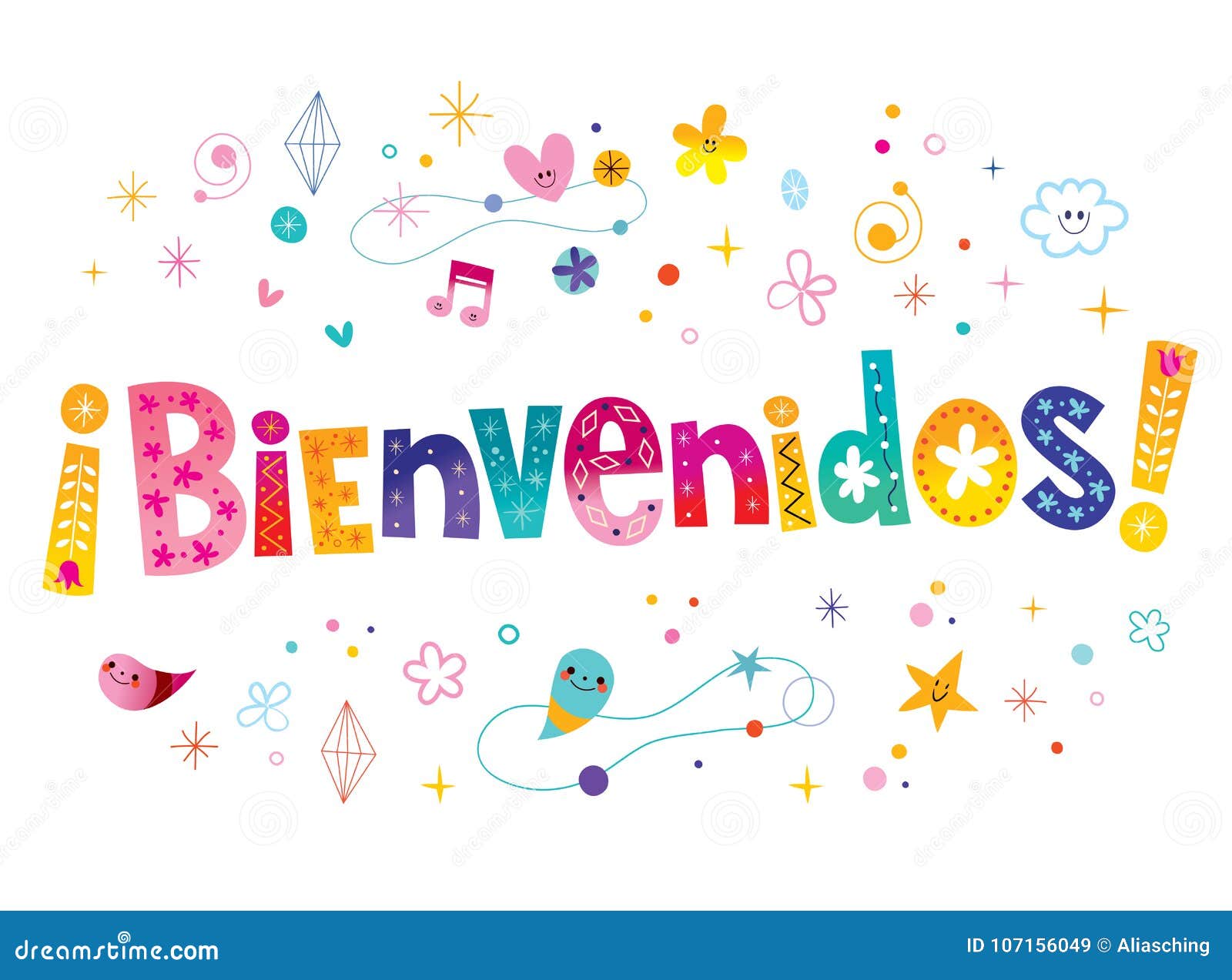 Bienvenidos Stock Illustrations – 59 Bienvenidos Stock Illustrations,  Vectors & Clipart - Dreamstime