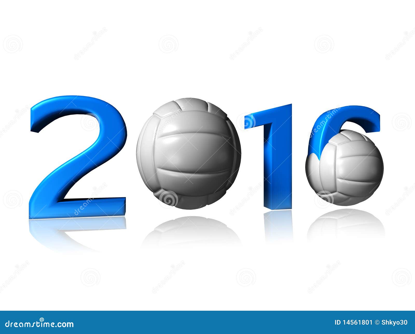 Big 2016 volleyball logo stock illustration. Illustration of league 14561801