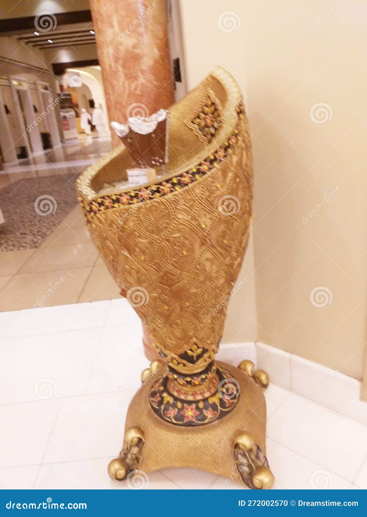 Big Arabic Incense Oud Burner in the Middle East Stock Photo Image of