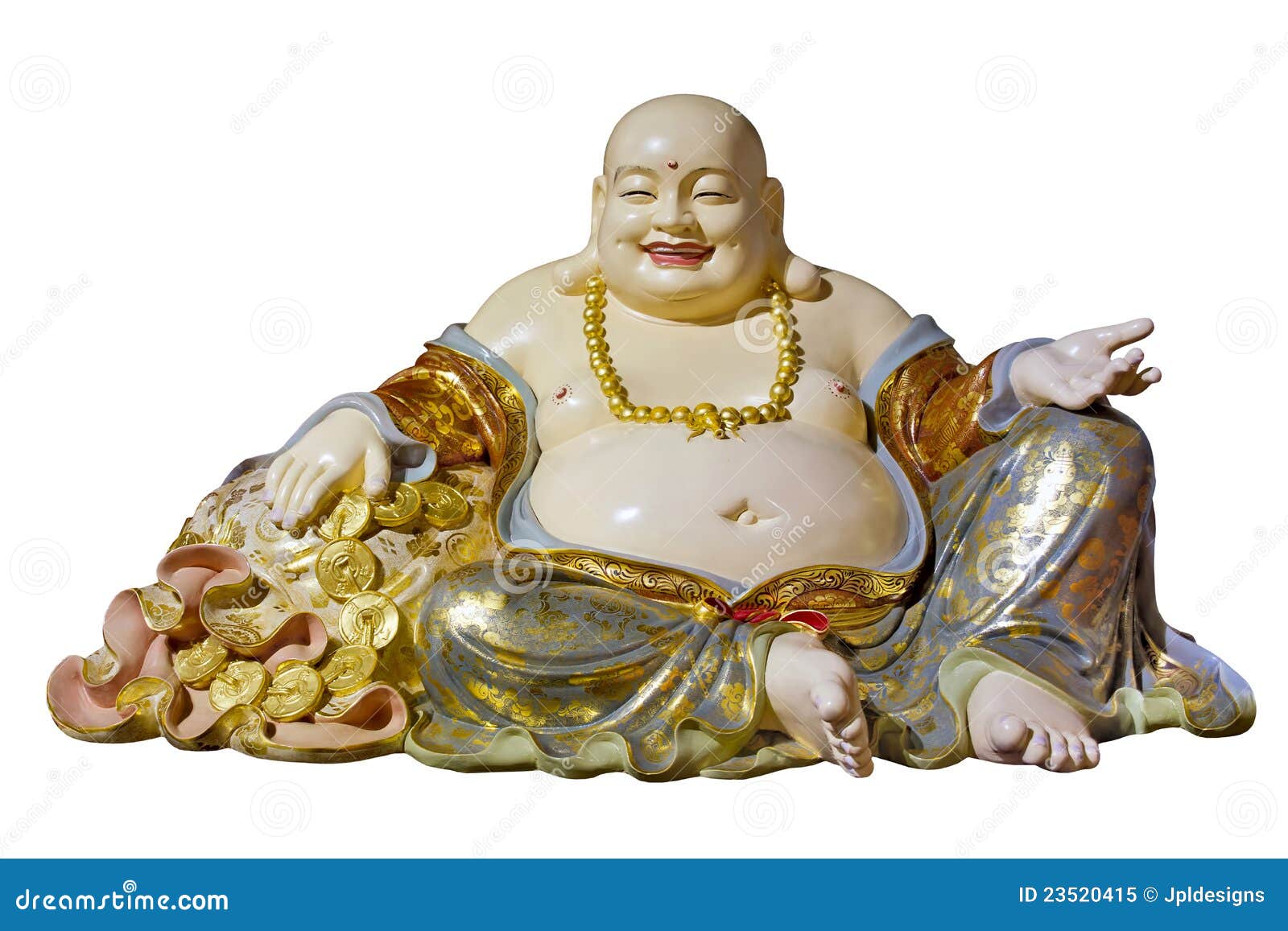 Jolly Monk Statue Royalty-Free Stock Image | CartoonDealer.com #15045106