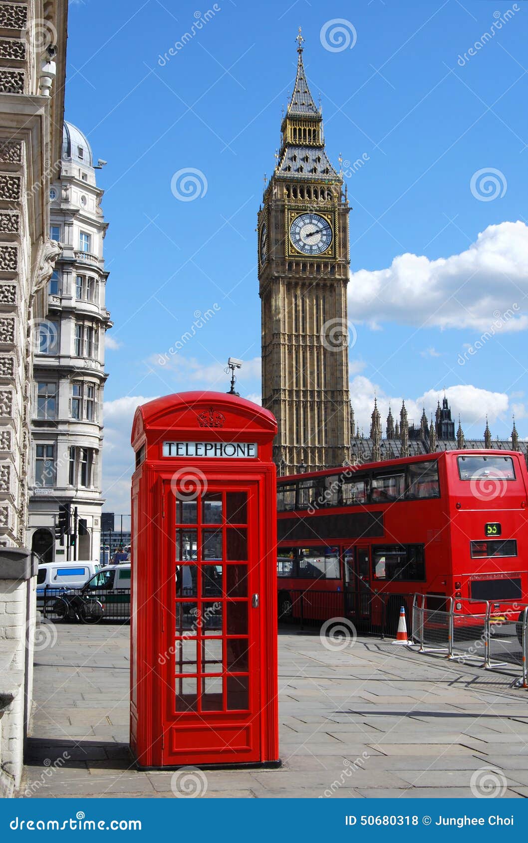 Portachiavi Souvenir Di Londra - Cabina Telefonica, Bus A Due Piani E Cassetta Postale - Foto 2