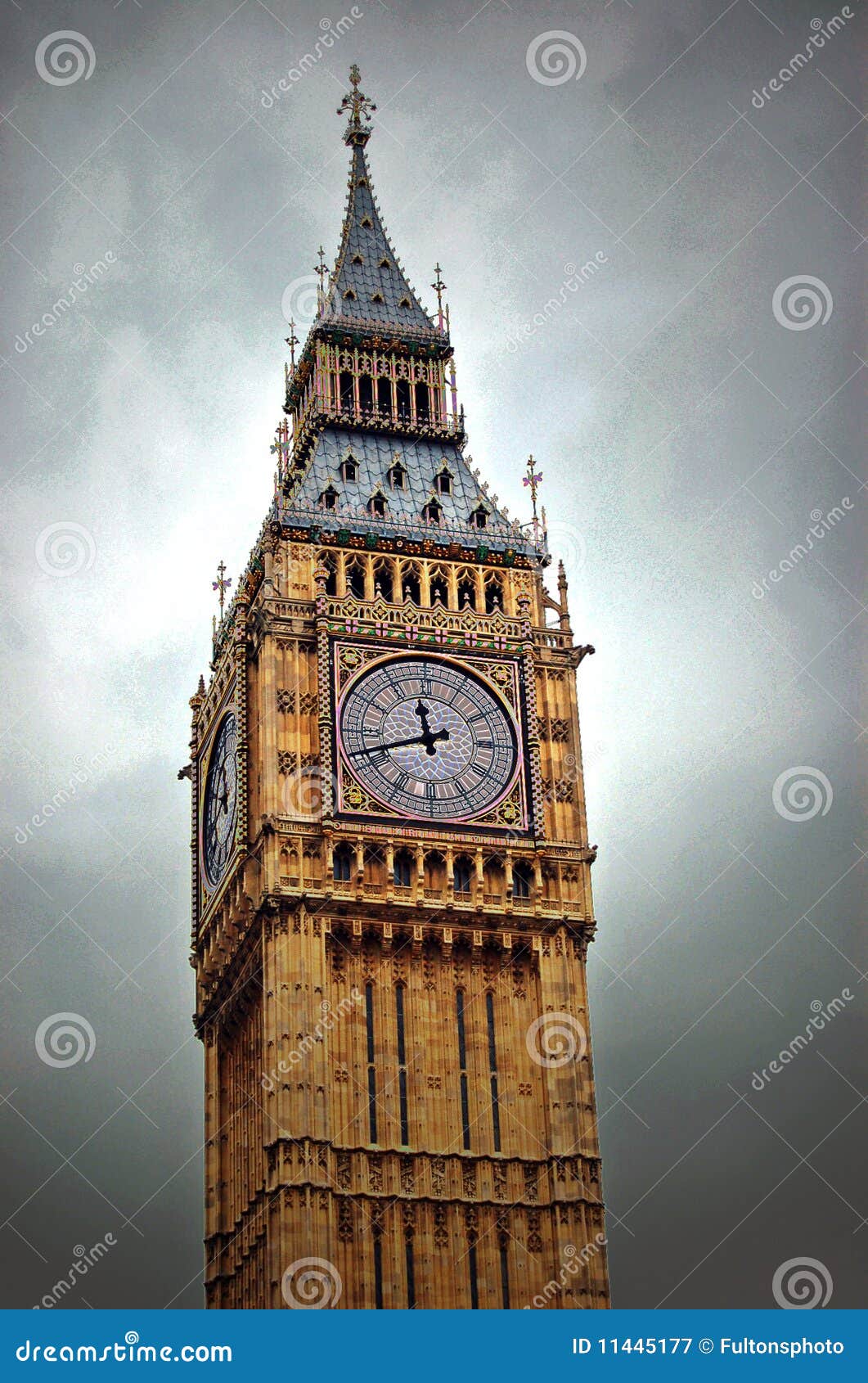 Big Ben Clock London England Stock Image Image of landmark, details
