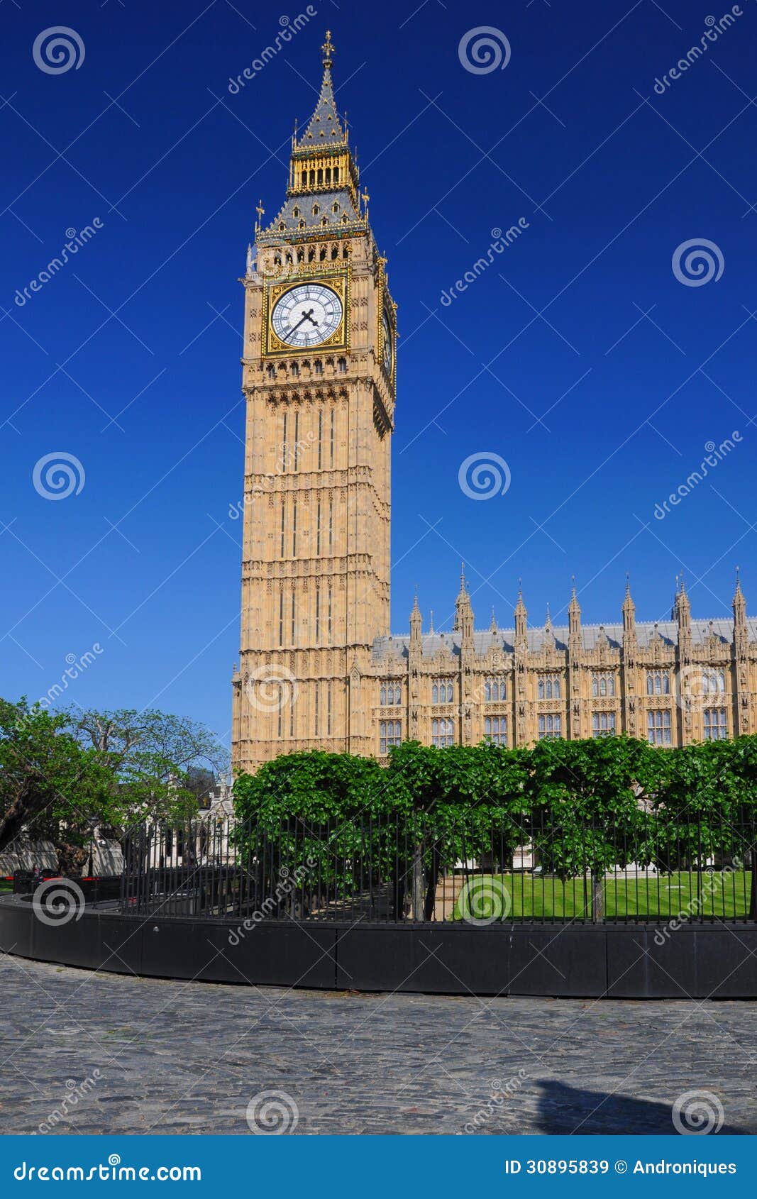 Big Ben-Turm in London stockbild. Bild von historisch - 30895839