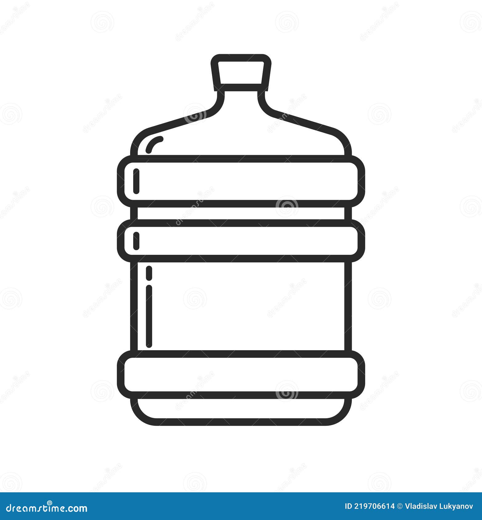 full bottle clipart black