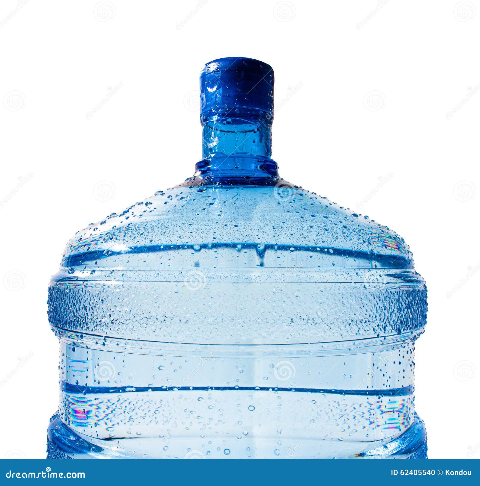 Big Bottle of Water Isolated Stock Photo Image of crystal, freshness 62405540