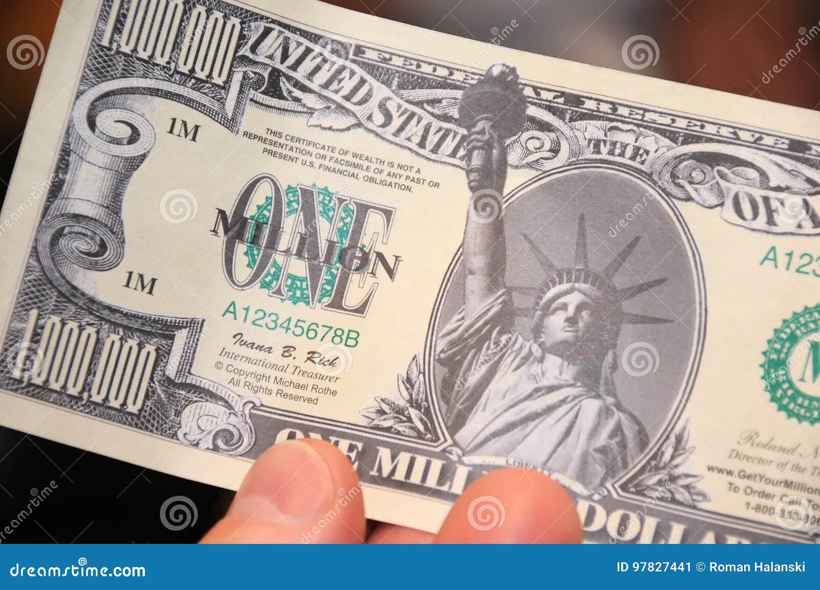 Big Bucks! stock image. Image of play, paper, million 97827441