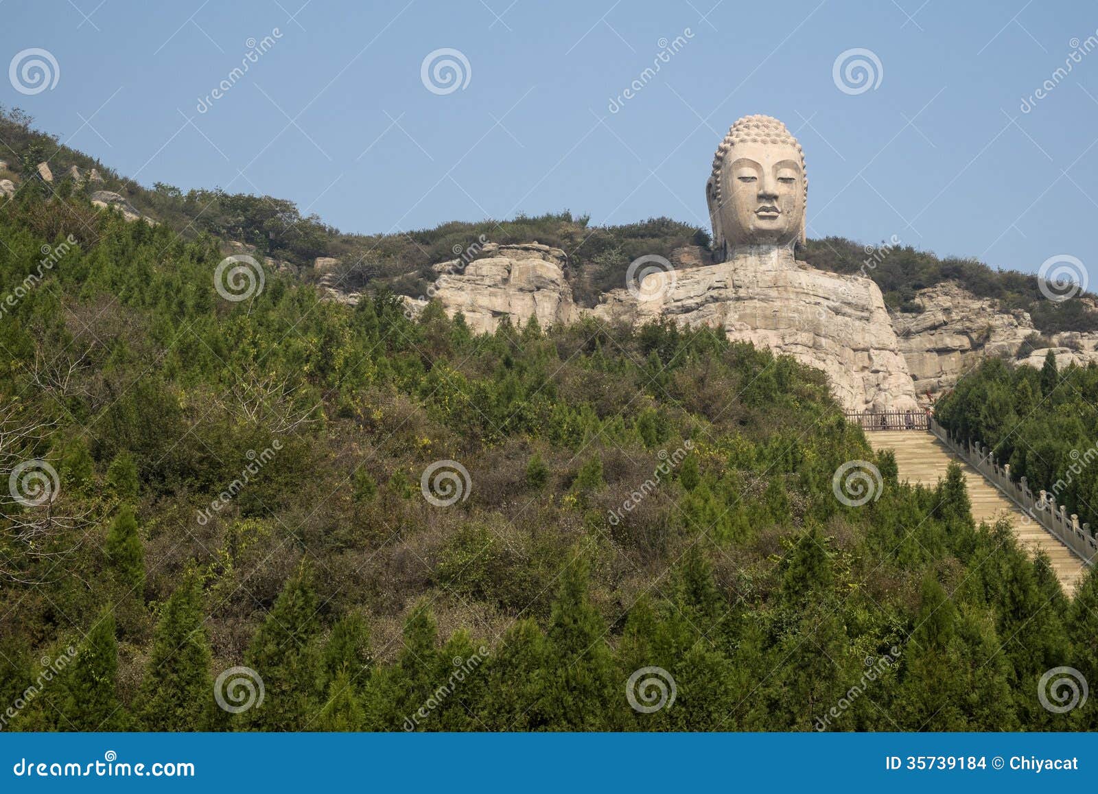 Big Buddha in China 2 stock photo. Image of shanxi, travel 35739184