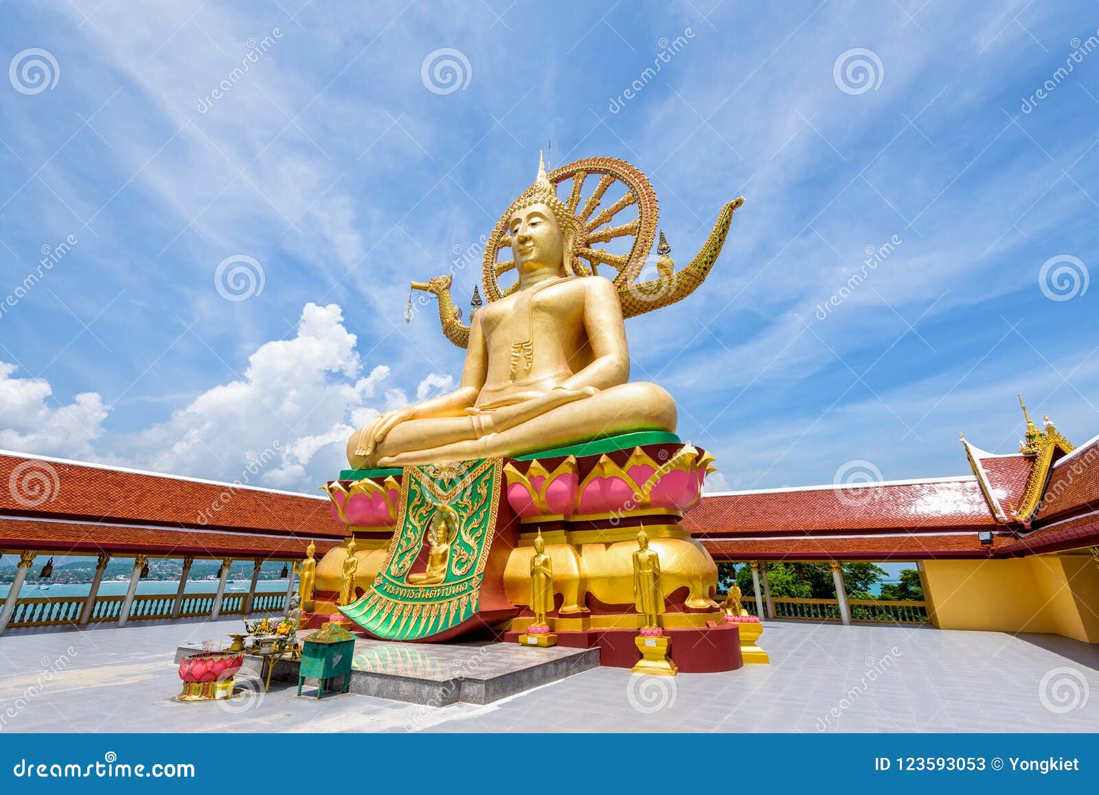 big buddha temple at koh samui