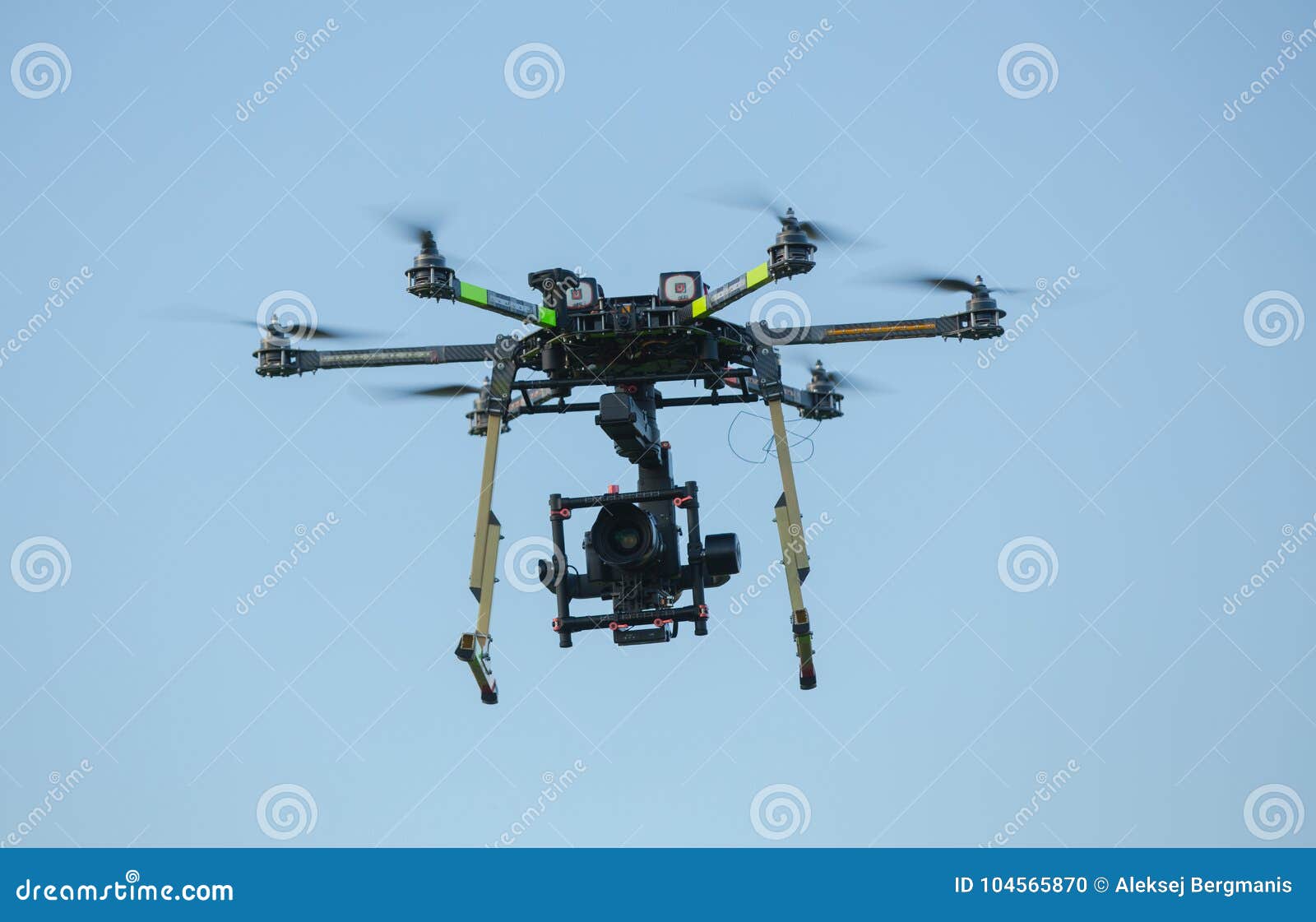 drone with dslr