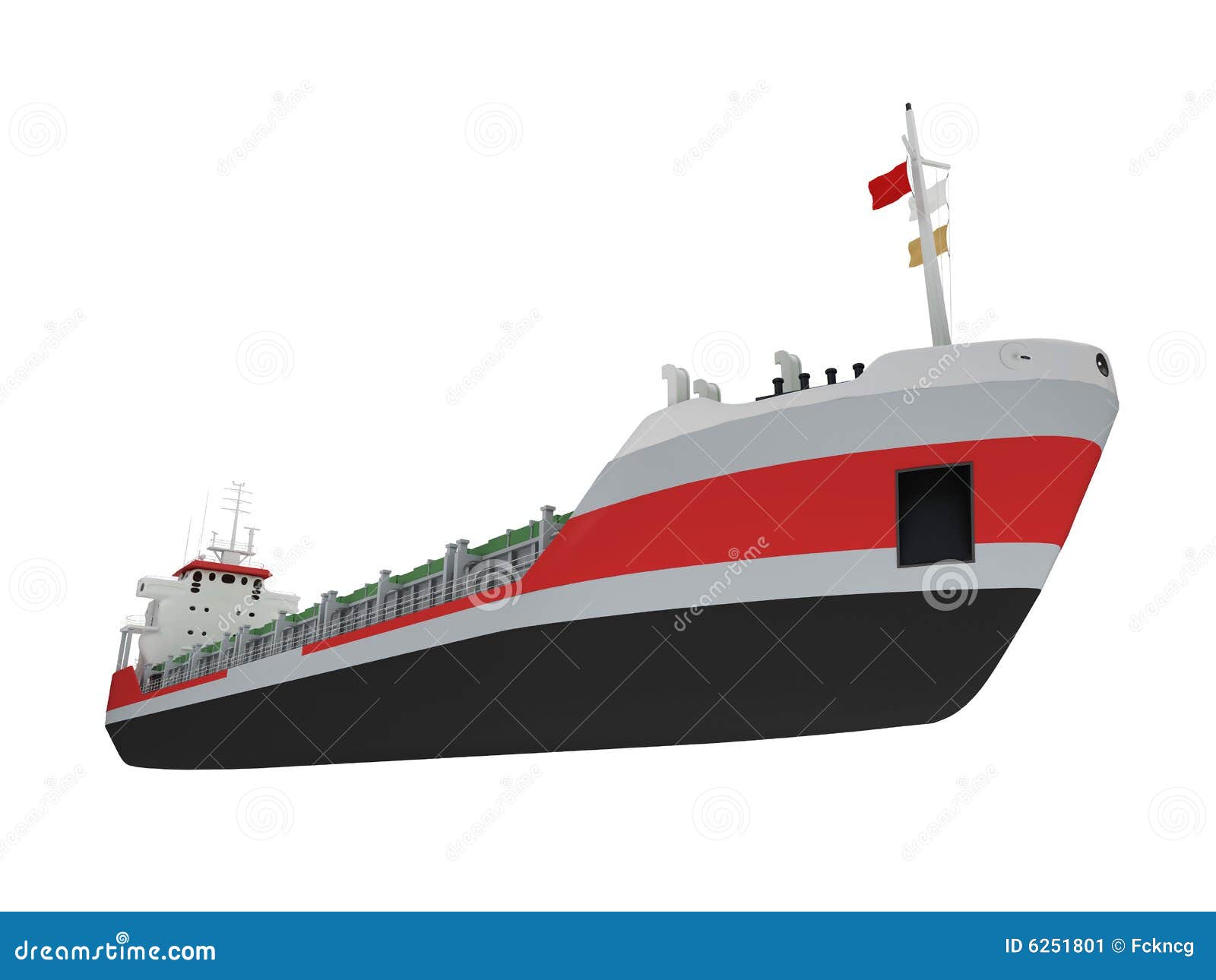 Cargo Ship Side View cargo container ship isolated stock photos 