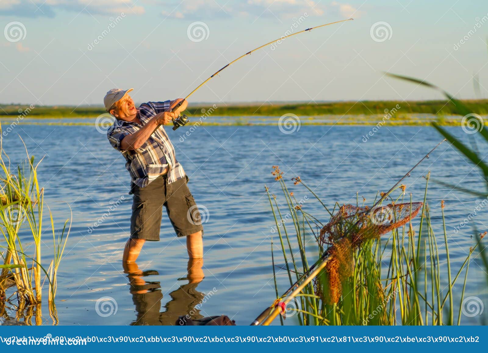 A Big Catch Stock Photo Image Of Plants Fisherman Fish A Big Catch Stock Photo Image Of Plants Fisherman Fish