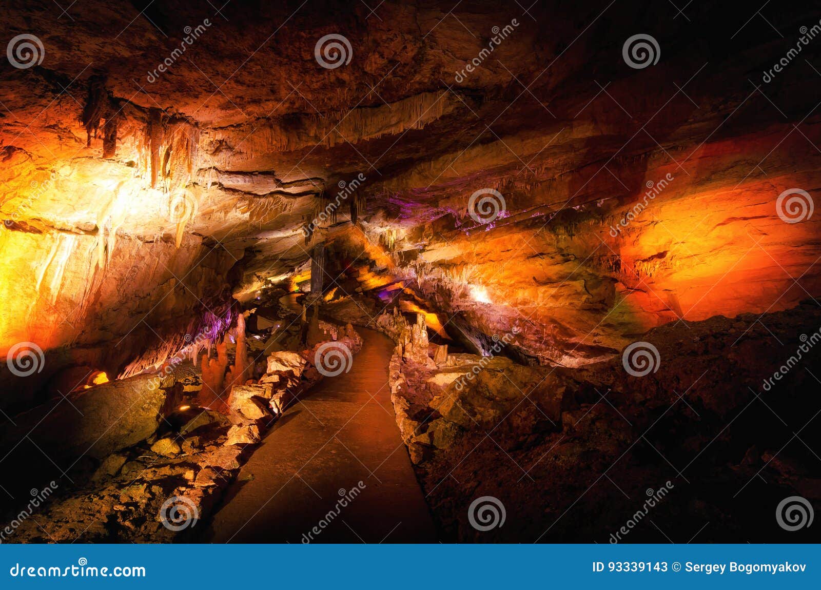 big cave in georgia, located near trieste, italy