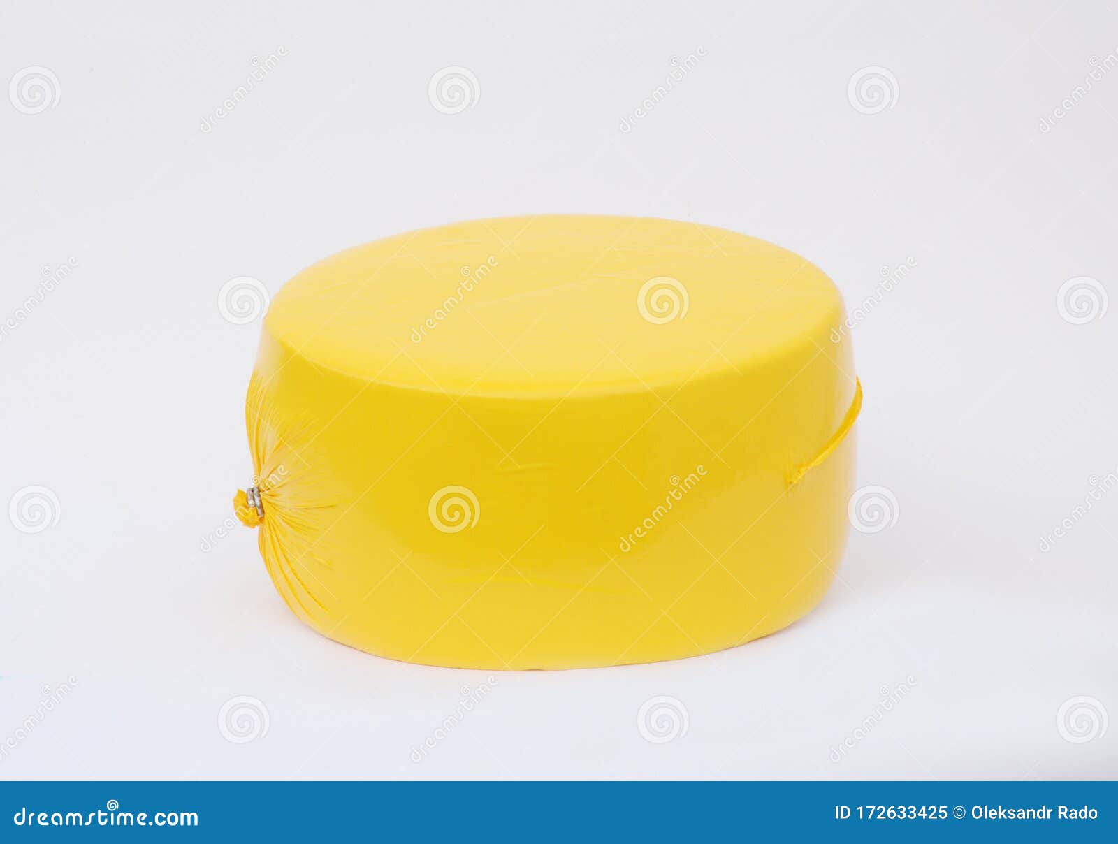 Download Big Cheese Head In Yellow Vacuum Package Cheese Wheel Isolated On White Background Packaging Template Mockup Collection With Stock Image Image Of Wheel Texture 172633425