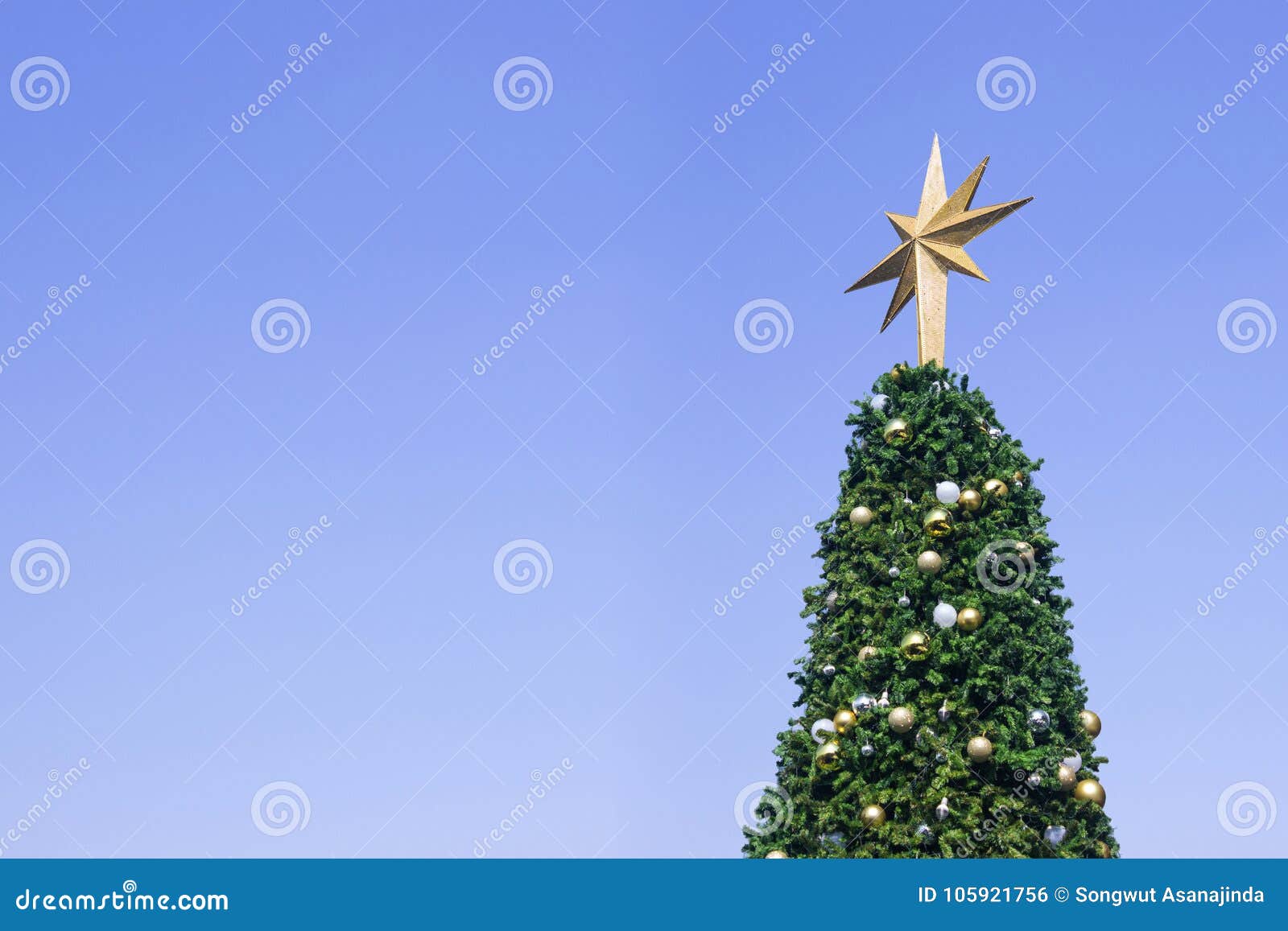 Big Christmas Tree with the Star Stock Photo Image of boats, boat