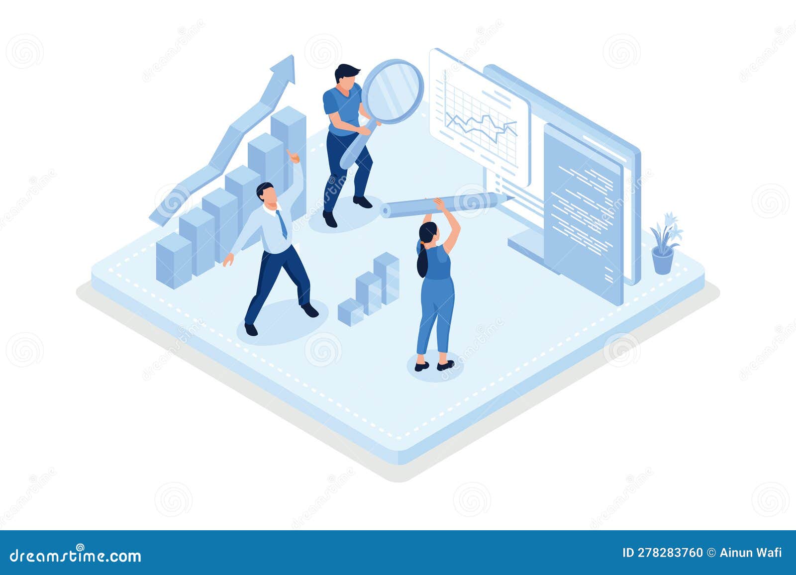 Big Data And Cloud Computing Actionable Data Concept Stock Vector Big Data And Cloud Computing Actionable Data Concept Stock Vector