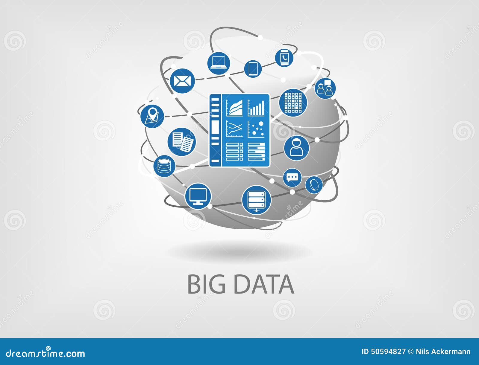 big data digital analytics dashboard .