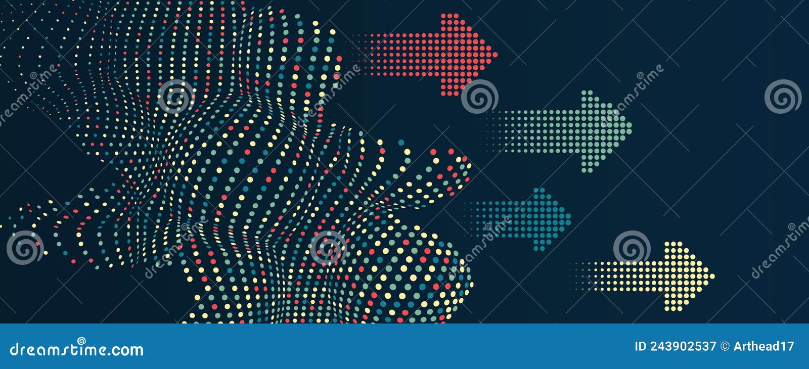 Big Data Stream Futuristic Infographics. File Structuring, Machine ...