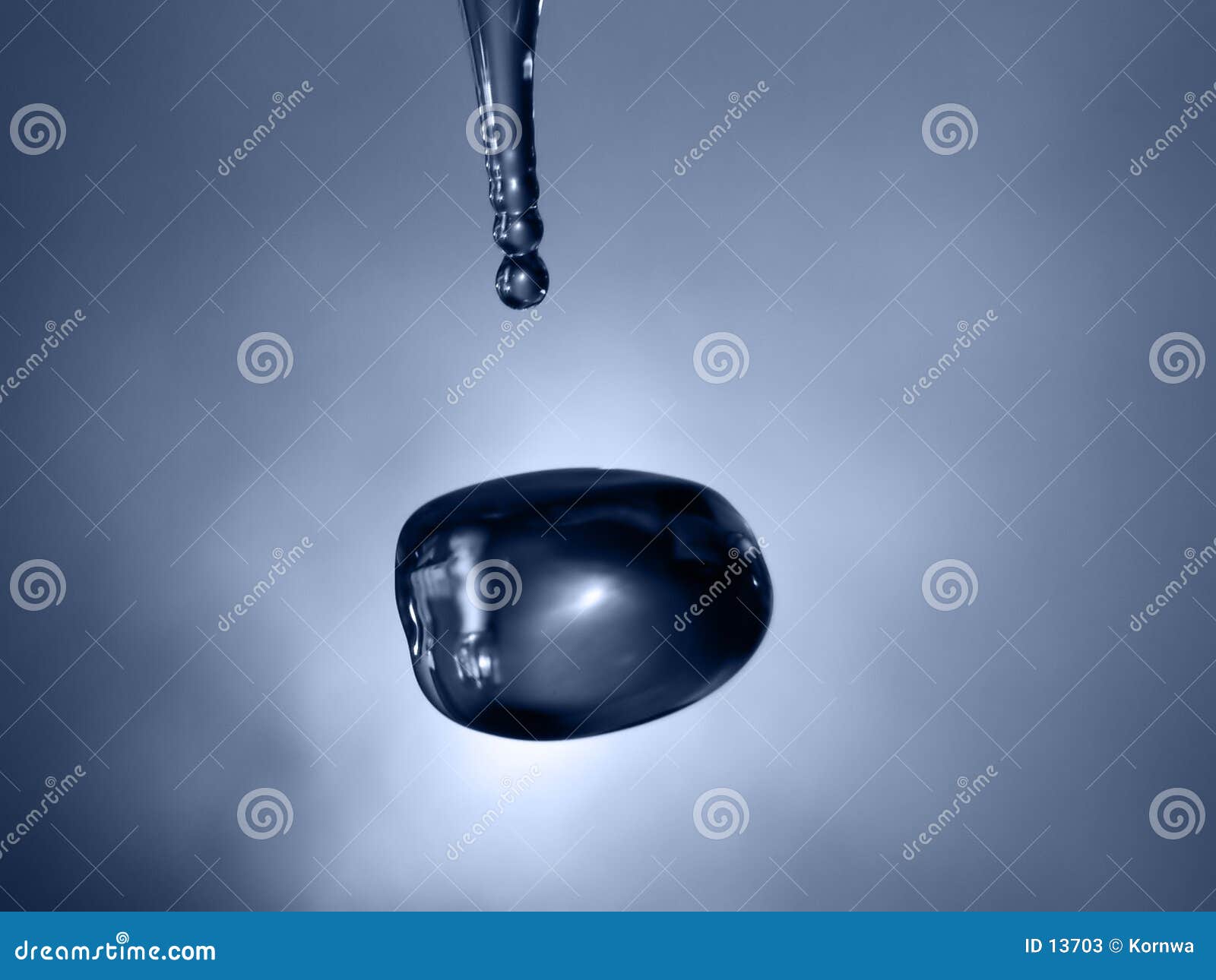 Big drop stock image. Image of blue, macro, soda, reflex 13703