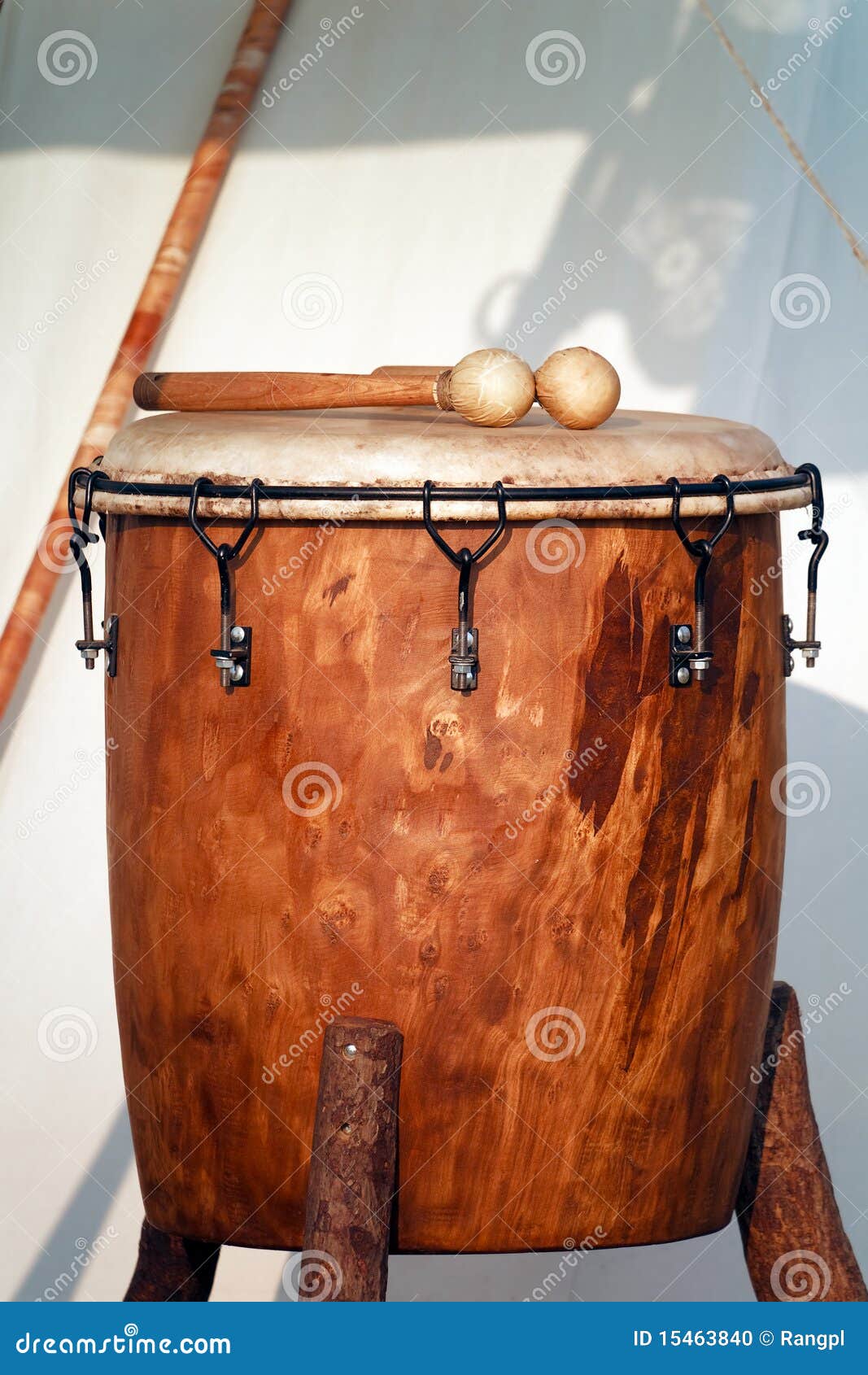 Big Drum stock photo. Image of sticks, leather, timpani 15463840
