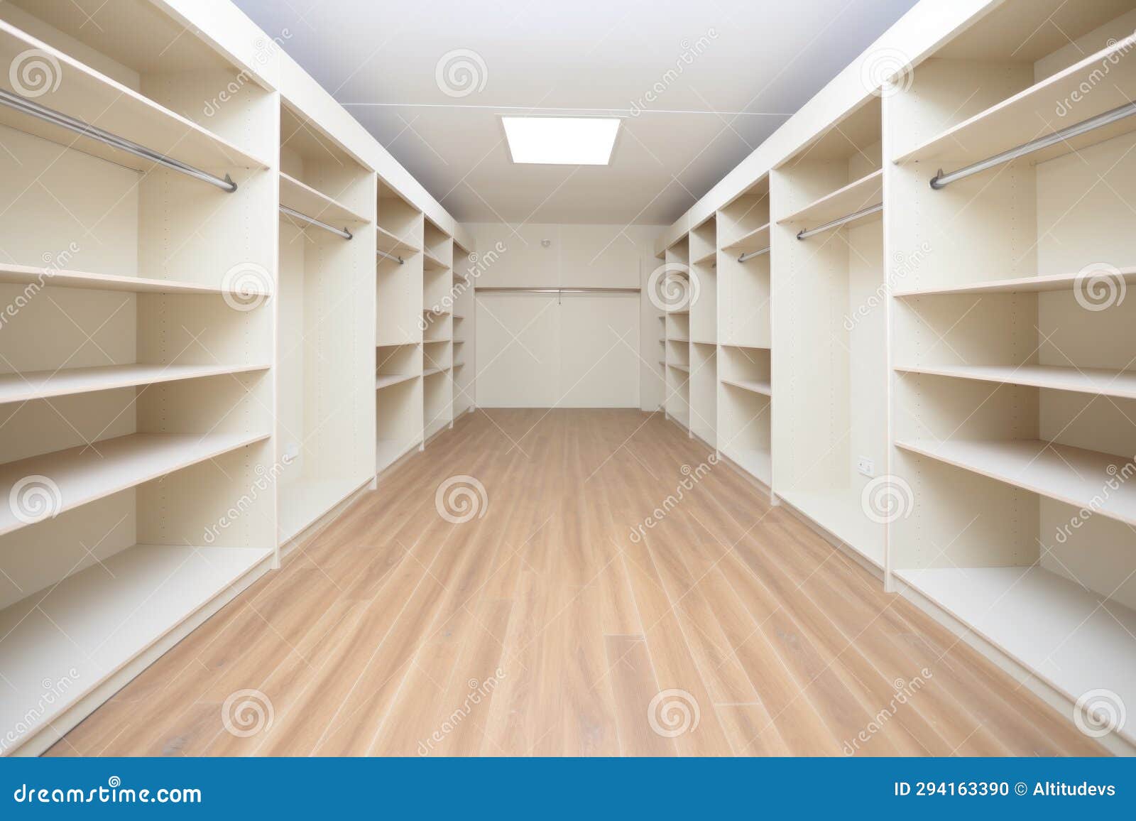Big empty walk in closet