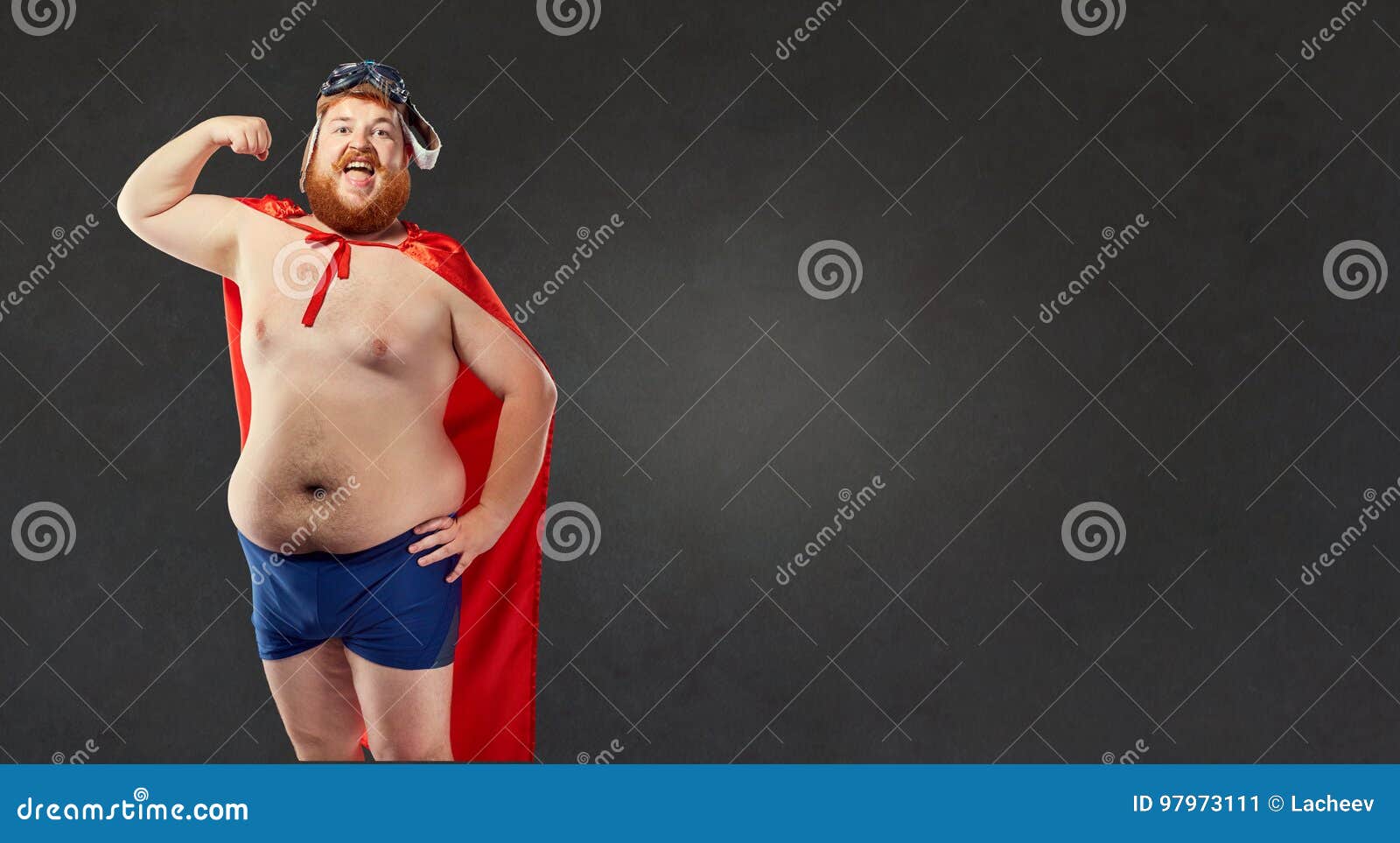 Funny Obese Naked Adult