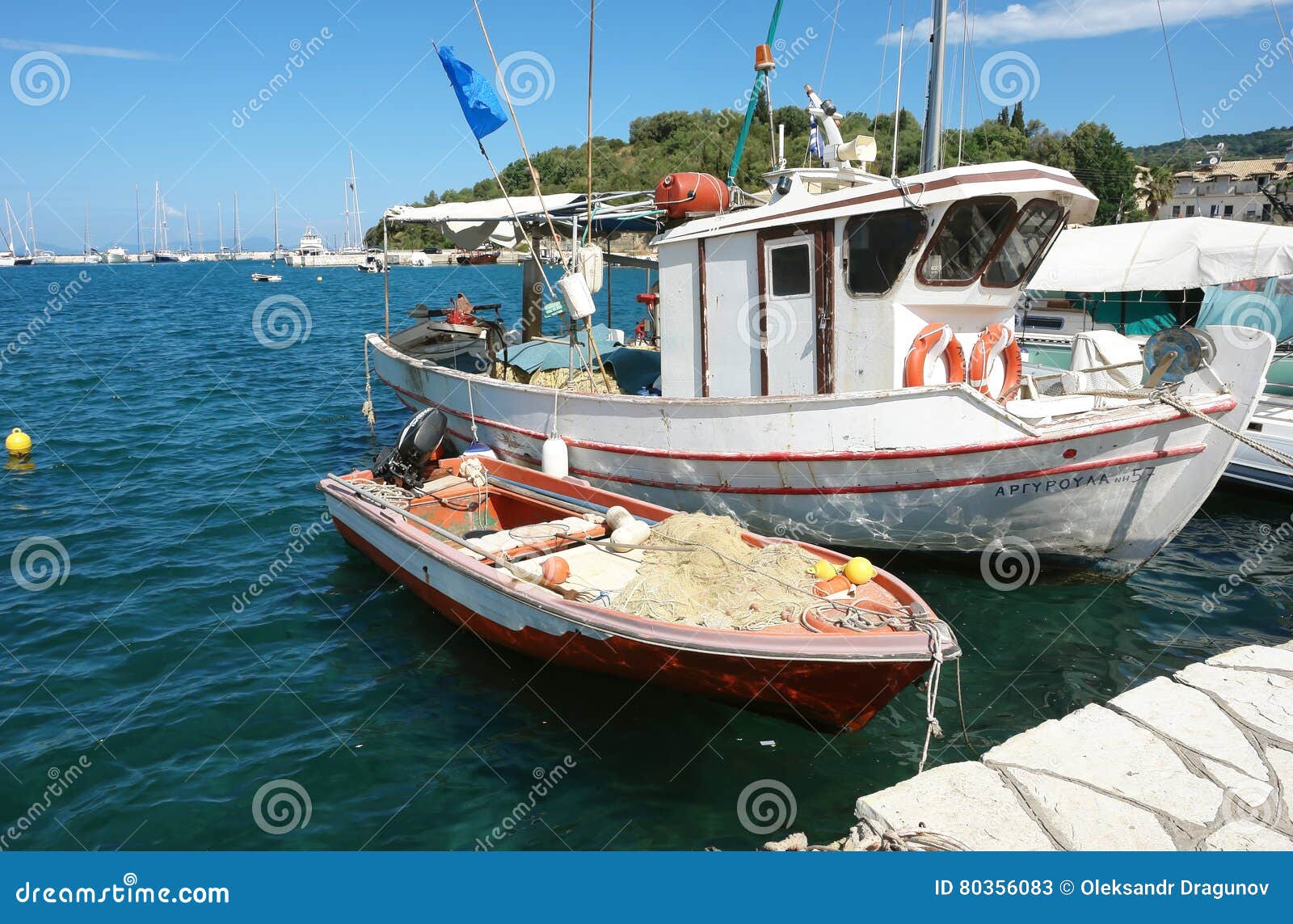 The Big Fishing-boat in Port. Editorial Stock Photo - Image of beach,  mooring: 80356083