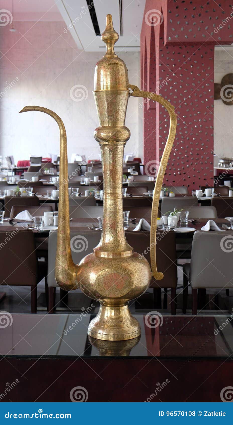 The Big Kettle in the Restaurant of Four Points by Sheraton Agra