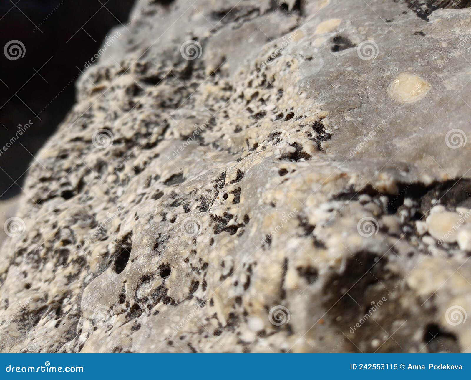 big load of calcite stone.