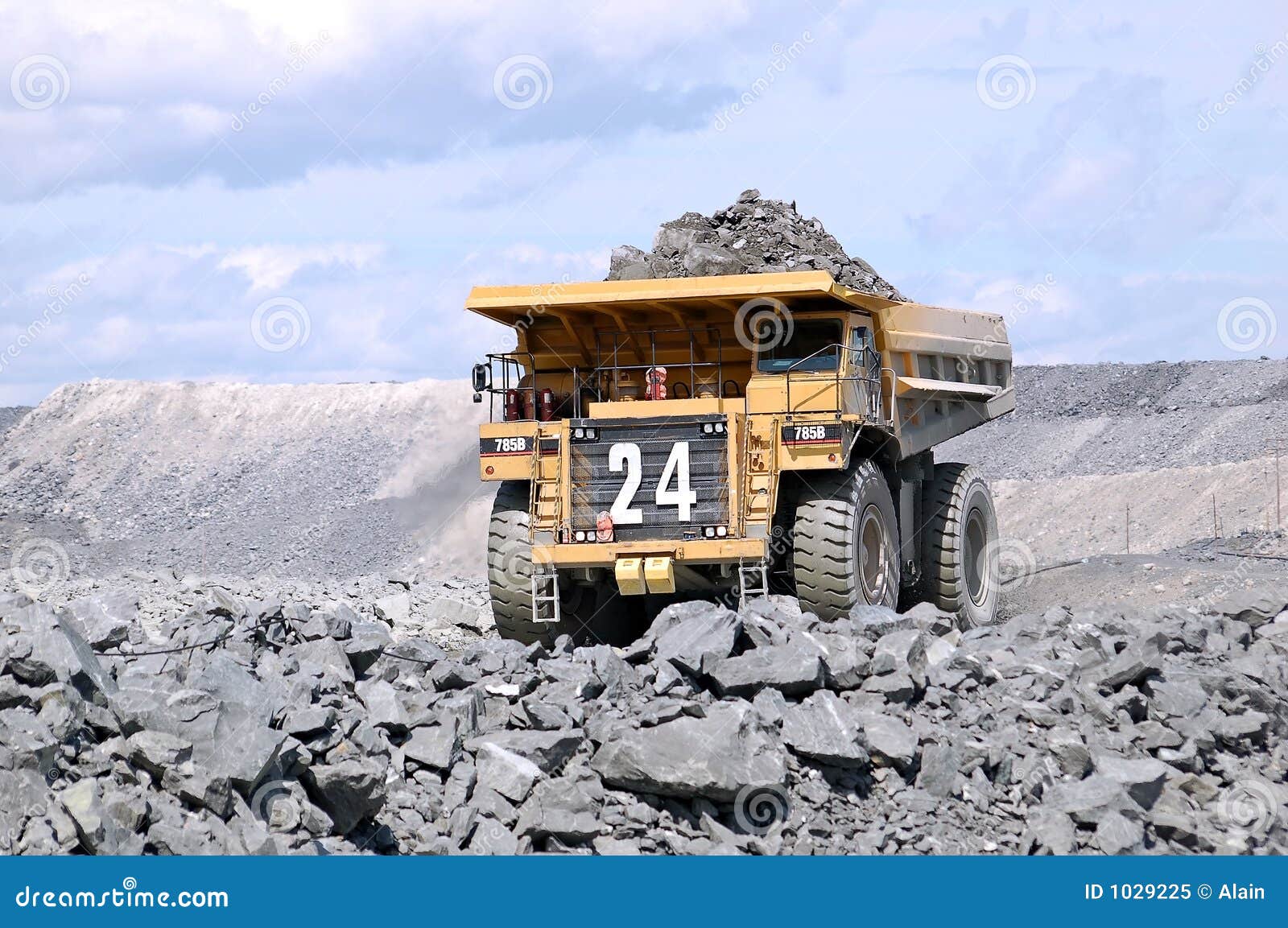 big mining truck