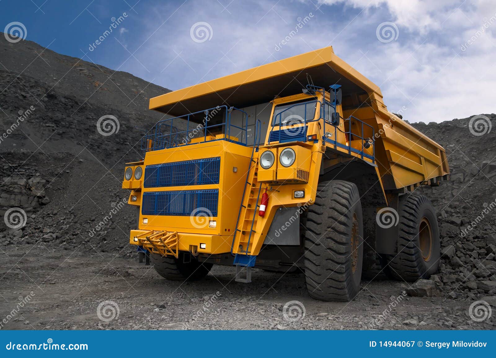 big mining truck