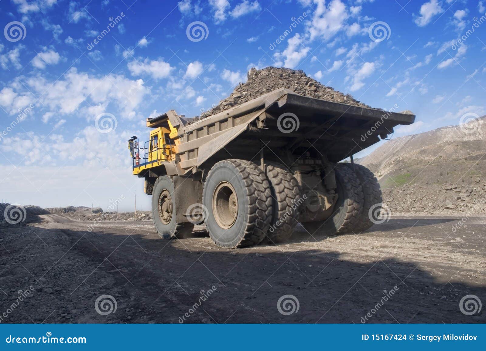 big mining truck
