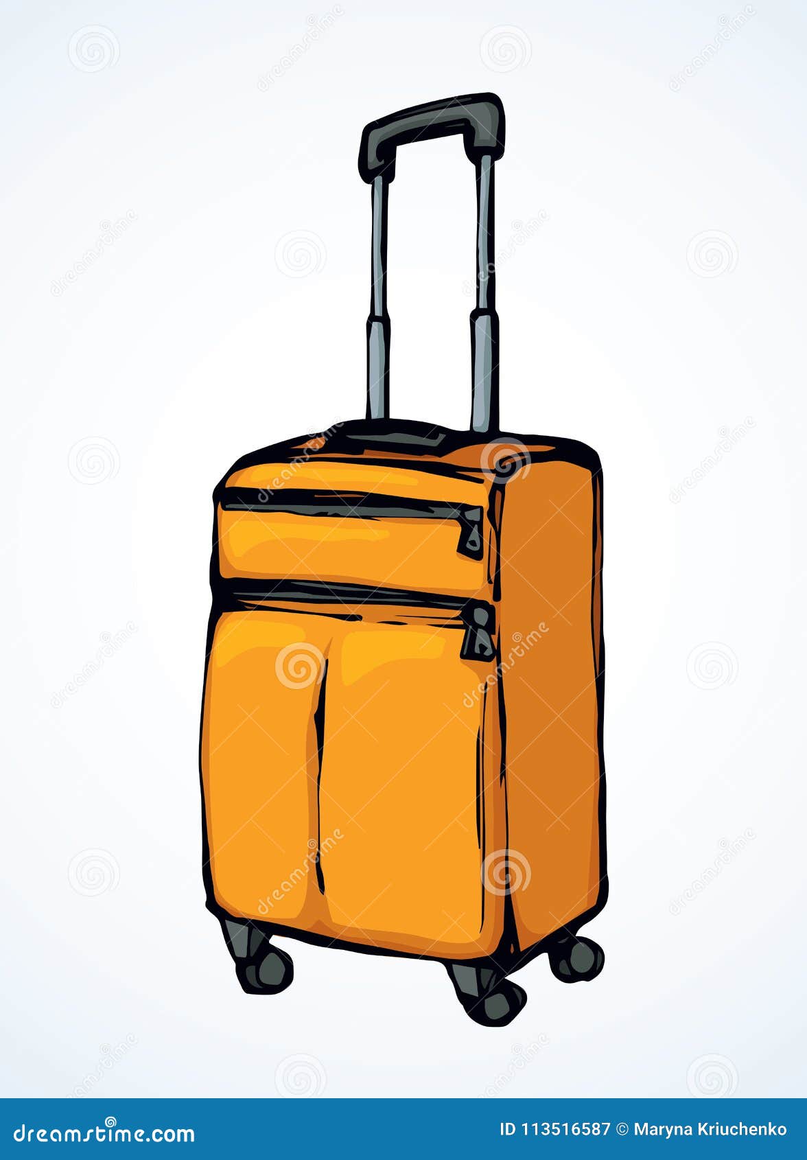 Suitcase geo travel airplane symbol creative logo Vector Image