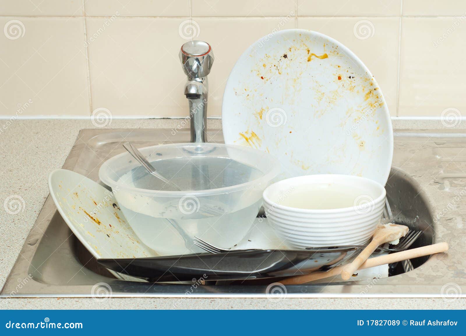 Big pile of dirty dishes stock image. Image of dried 17827089