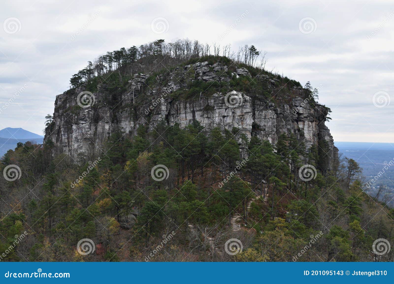 big pinnacle at pilot mountain state park