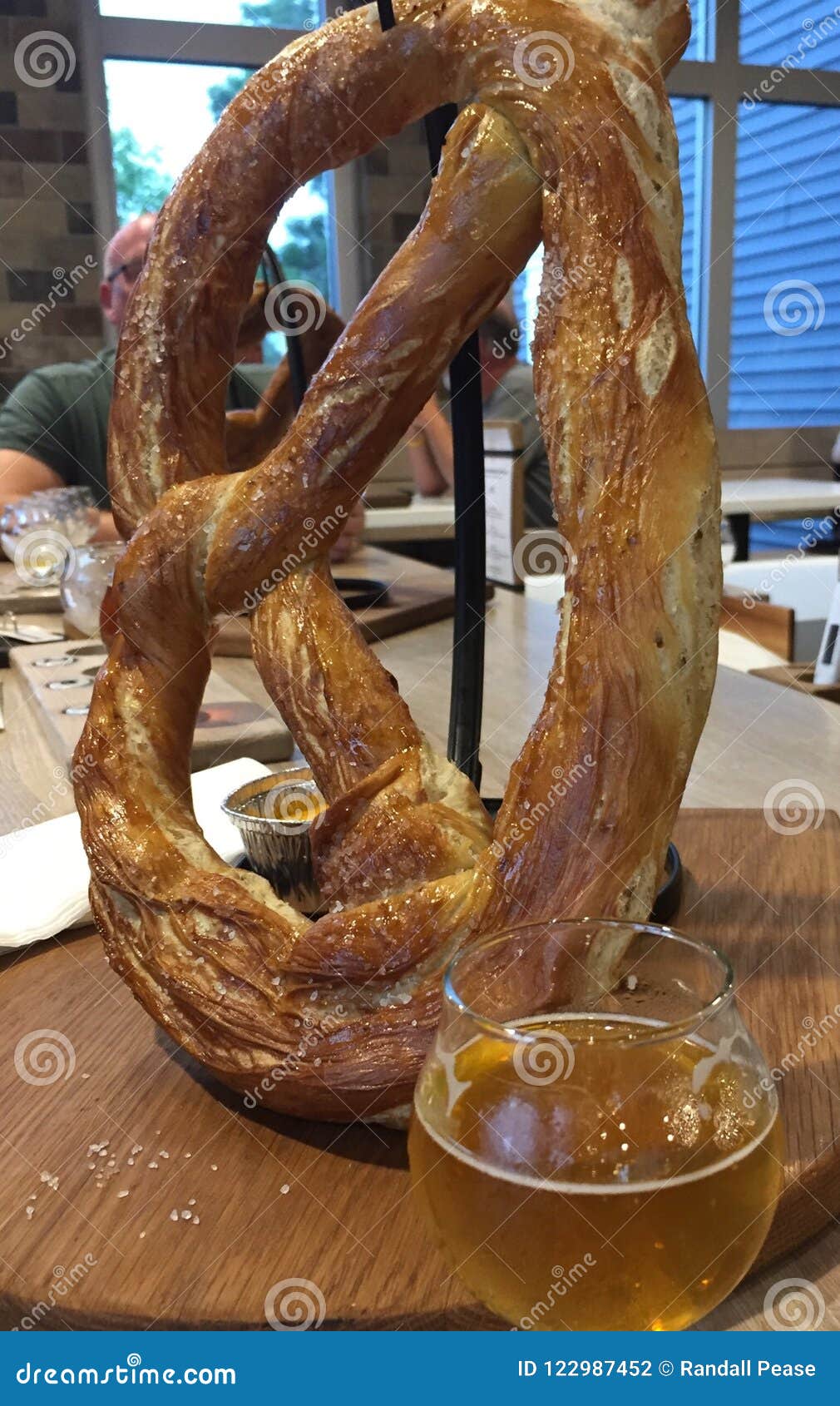 Big Pretzel stock photo. Image of brewery, pretzel, large 122987452